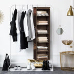 Simple Houseware 6 Shelf Hanging Closet Organizer - Image 5