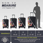 Explore Land Travel Luggage Cover Suitcase Protector Fits 31-32 Inch Case - Image 5