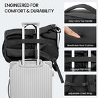 Large Travel Backpack for Men 40L, Carry On Backpack TSA 17.3 Inch Laptop - Image 5