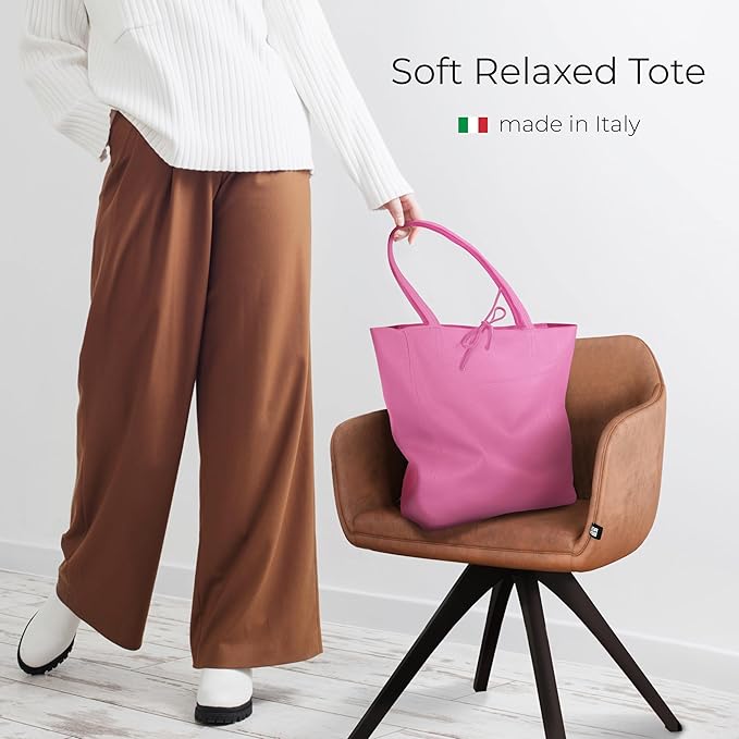 Italian Calf Leather Tote for Women - Image 4