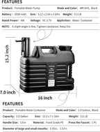 Portable 5 Gallon Water Jug - Image 2
