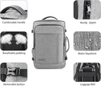 Carry On Backpack, Extra Large 40-50L Travel Backpack - Image 2