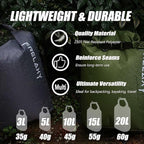 Frelaxy Dry Bag 3-Pack/5-Pack, Ultralight Dry Sack, Outdoor Bags Keep Gear Dry - Image 5