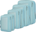 BAGAIL 4 Set/6 Set/8 Set Compression Packing Cubes Travel Accessories by BAGAIL
