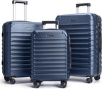 LIGHT FLIGHT Luggage Sets, 3 Piece Durable Suitcase Set by LIGHTFLIGHT