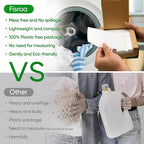 Travel Laundry Detergent Sheets Fisroa 300 Loads Eco-friendly Washing Detergent - Image 3