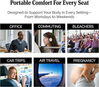 Gel and Memory Foam Seat Cushion – Office – Ergonomic Cushion Pad - Image 9