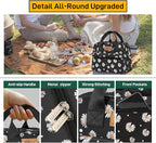HOMESPON Insulated Lunch Bag for Women Men Lunch Box Cooler Lunch Tote for Work - Image 4