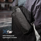 tomtoc Compact EDC Sling Bag, Minimalist Chest Shoulder Backpack Crossbody Bag - Image 2