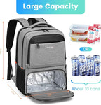 Lunch Backpack, Insulated Cooler Backpack Lunch Box - Image 3