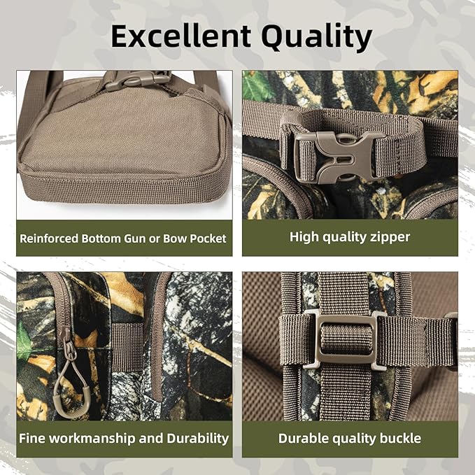 hunting backpack for men Waterproof Camo Hunting Pack gifts for men hunting - Image 4