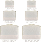 DoubleTrip Packing Cubes for Suitcases Carry on Luggage Organizer 6 Set Travel - Image 2
