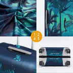 Travelkin Luggage Cover Washable Suitcase Cover Suitcase Protector Anti-scratch - Image 9