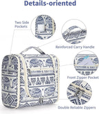 Narwey Hanging Toiletry Bag for Women Travel Makeup Bag Organizer Toiletries - Image 6