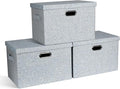 Large 17" 36 Quart Collapsible Stackable Storage Bins by GraciadecoStorage