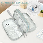 FYY Electronic Organizer, Travel Cable Organizer Bag Pouch Electronic - Image 5