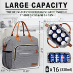 TuErCao Lunch Bag Women Insulated Lunch Box - Image 2