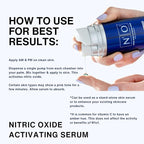 Nitric Oxide Activating Serum with Antioxidants | Hydrating Serum For Face | Decreases Wrinkles | Pore Minimizer | Improves Skin Texture | Helps Dark Spots | 1 Fl Oz, 30ml