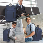 Business Backpack for Men Lightweight Commute Laptop Backpack Anti-Theft Water - Image 7
