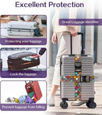 Luggage Straps for Suitcases Travel Belt Luggage Band Heavy Duty Traveling - Image 4