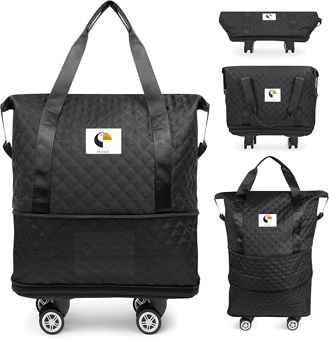 ISOKE Foldable Travel Duffel Bag - Image 9