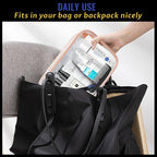 16 Pieces Clear Makeup Bags Bulk, TSA Approved Toiletry Bag - Image 9