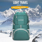 ZOMAKE Lightweight Packable Backpack 35L, Light Foldable Backpacks Water - Image 7
