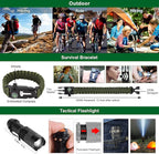 Gifts for Men Dad Husband Teenage Boy, Survival Kit 28 in 1, Survival Gear Tool - Image 5