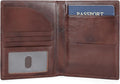 Polare Full Grain Leather Passport Holder RFID Blocking Travel Bifold Wallet by polareoriginal