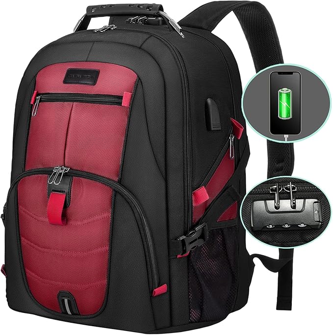 LOVEVOOK Travel Laptop Backpack Waterproof Anti Theft by LOVEVOOK