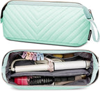 Hair Tools Travel Bag for Shark Flexstyle Dyson, Quilted Case Organizer Bag, Gift for Women Hair Accessories Storage Bag, Travel Hairdryer Portable Bag for Women, Teal