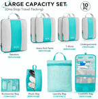 10 Set Compression Packing Cubes - Image 2