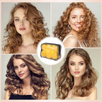 Obeoby 4 Sizes Hair Rollers for Women, 50 Pcs Set Hair Curlers with Clips Comb Curlers for Long Short Curly Hair and Bangs (25, 36, 48, 60mm), Yellow
