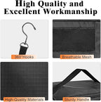Hanging Travel Organizer, Carry-on Luggage Suitcase Organizer, Portable Shelves - Image 3