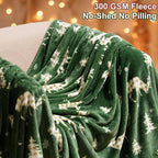 PHF Printed Fleece Blanket Queen Size, No Shed No Pilling Ultra Soft Plush Cozy - Image 3