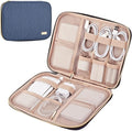 NISHEL Travel Cord Organizer Case, Tech Electronic Bag, Essentials by NISHEL