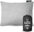 Wise Owl Outfitters Camping Pillow – Memory Foam Travel Pillow by WiseOwlOutfitters