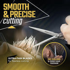 Fagaci Hair Thinning Scissors 6" with 440C Steel, Extreme Sharpness & Precise Cuts Texturizing Shears, Professional Hair Scissors, Barber Scissors Set, Slim Blades Texturizing Scissors
