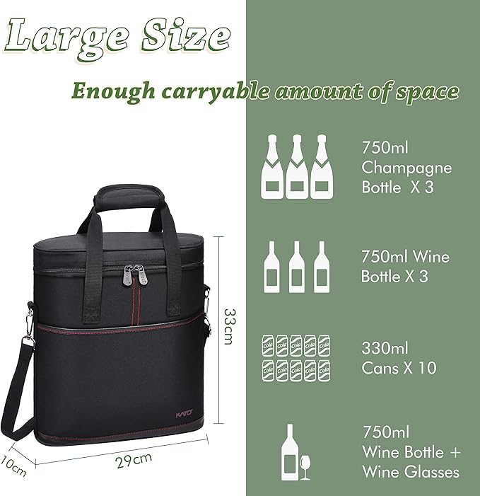Tirrinia Insulated Wine Gift carrier - Image 5