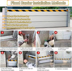 Reusable Flood Barrier, 3/4/5/6/7/8/9/10/11/12/13ft Long Heavy Duty Aluminum - Image 3