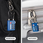 Brinks TSA Accepted Indicator Luggage Lock, New More Secure TSA008 Key - Image 7