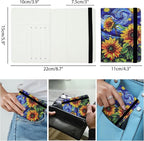 Passport Holder for Women and Men PU Leather Passport Cover for Travel - Image 4