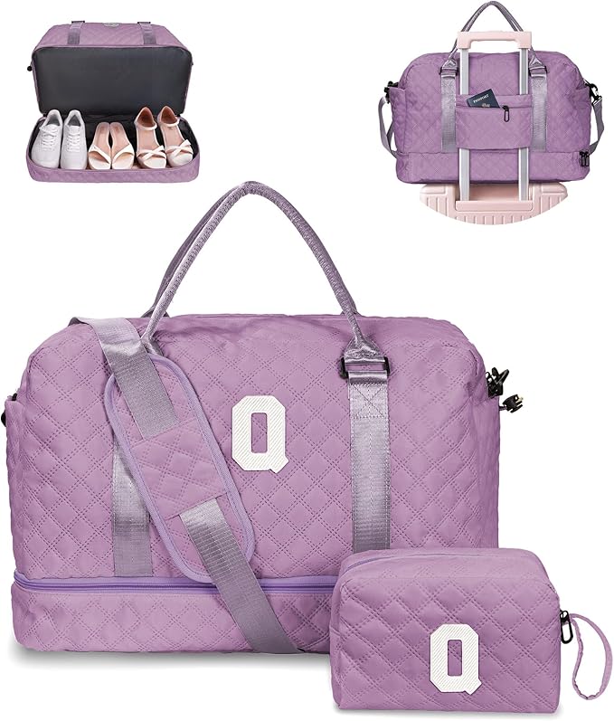 Personalized Gifts-Initial Overnight Bag by Vogewood