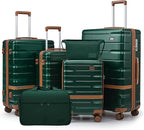 Luggage Sets Lightweight Hard Shell Suitcases by Unknown
