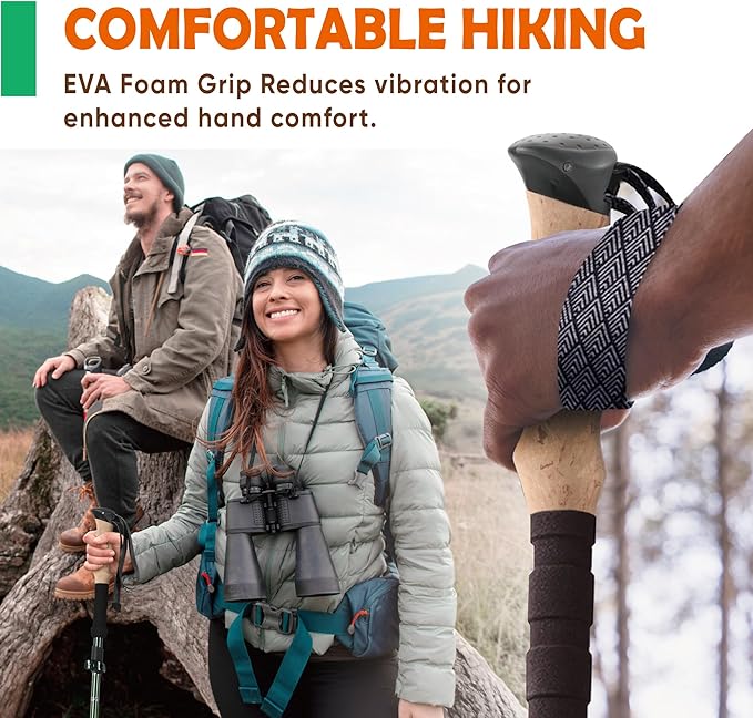 Trekology Trek-Z Collapsible Hiking & Trekking Poles - Image 7