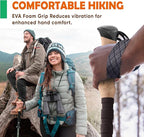 Trekology Trek-Z Collapsible Hiking & Trekking Poles - Image 7