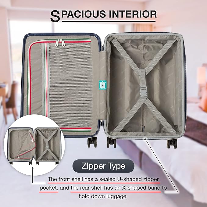 LEGEND WALKER SPATHA Hardside Expandable Luggage, 5109-60-YE - Image 5