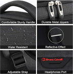17 Inch Laptop Backpack, Business Anti Theft Slim Durable Laptops Backpack - Image 4