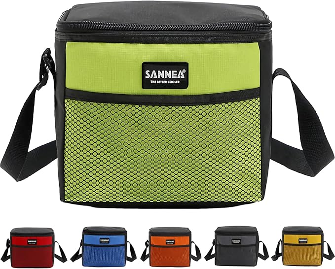 6 Can/5L Lunch Bag for Women Men Portable Lunch Box Small Cooler Bag Soft by YUMINGUHC