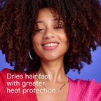Conair Double Ceramic Universal Diffuser Attachment for Hair Dryer, Volumizing Universal Blow Dryer Diffuser for Frizz-Free Curls, Fits Dryers with Nozzles from 1.75" to 2.1", White